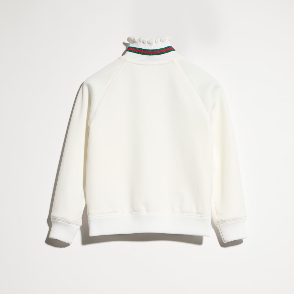 Children's jersey zip jacket with Web