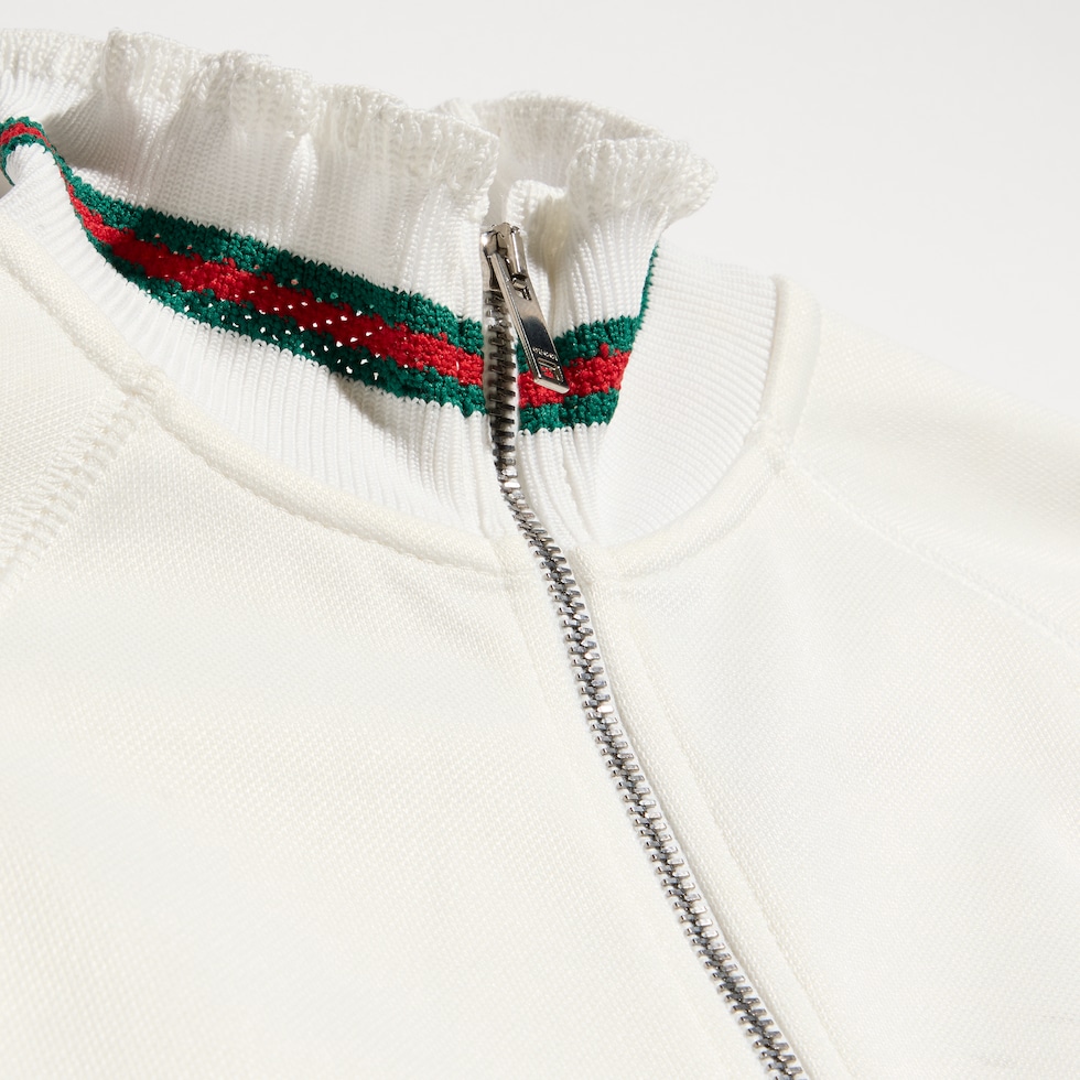 Children's jersey zip jacket with Web