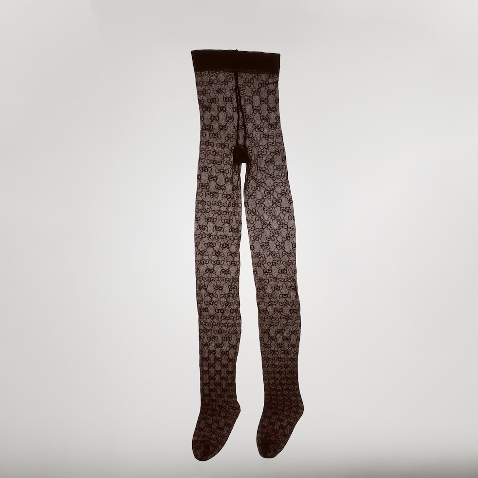 GG stretch nylon tights