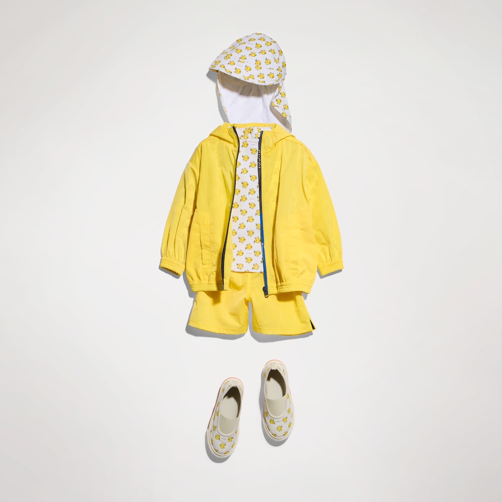 Children's nylon froissé jacket