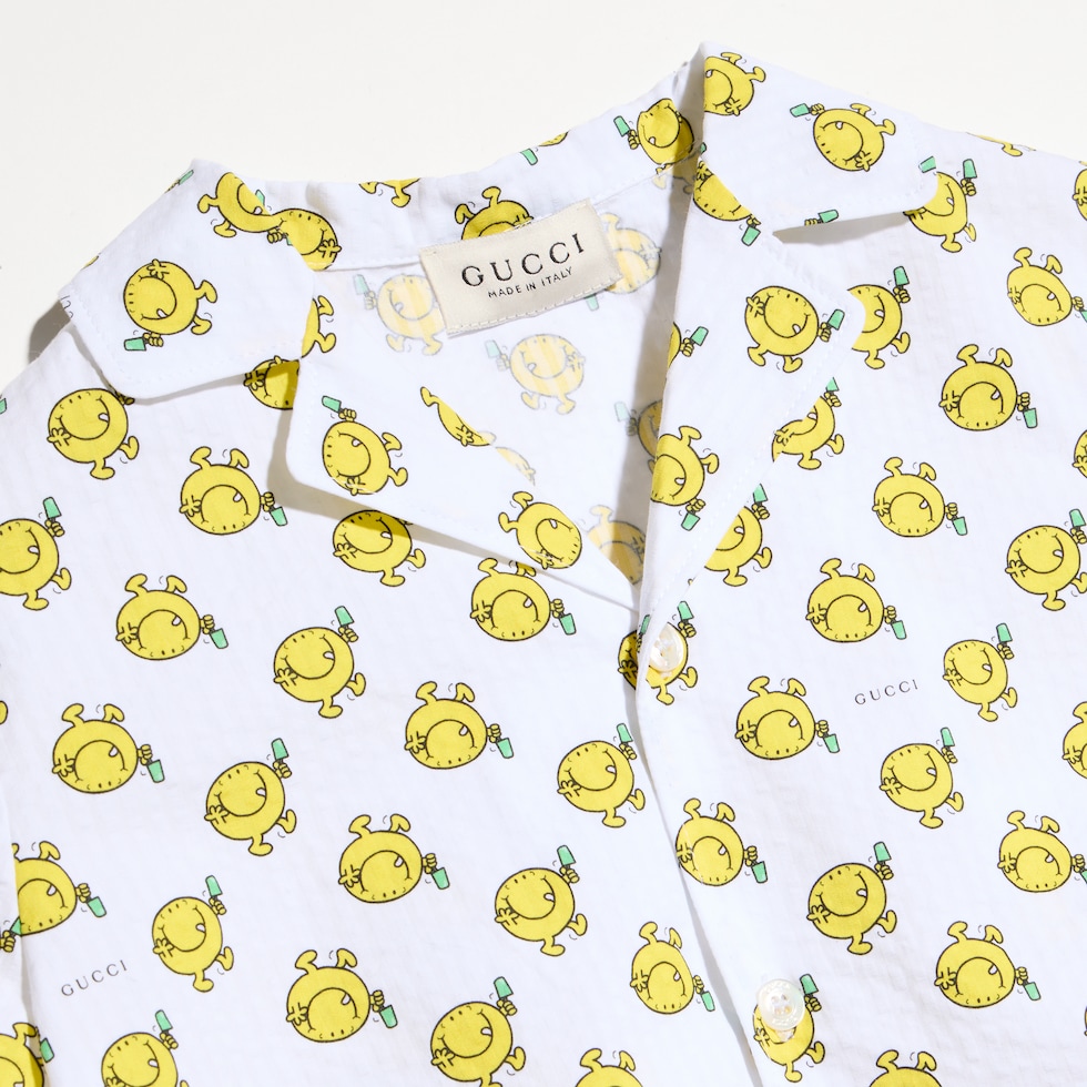 Chemise pour enfant en coton avec imprimé