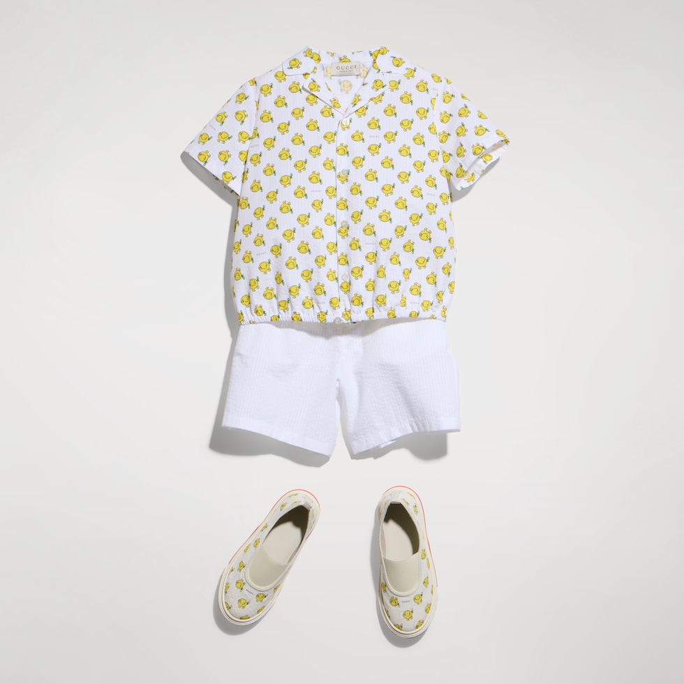 Chemise pour enfant en coton avec imprimé