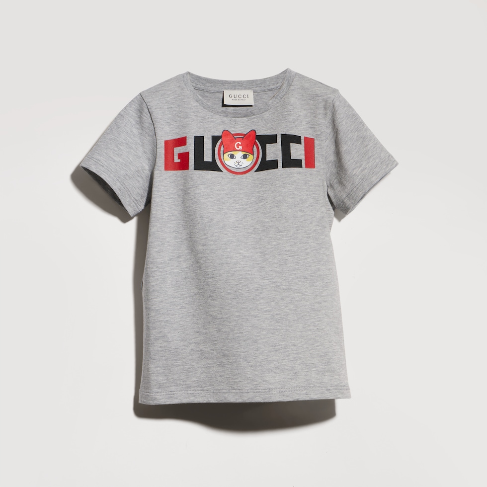 〔チルドレンズ〕ヒグチユウコ プリント コットン Tシャツ