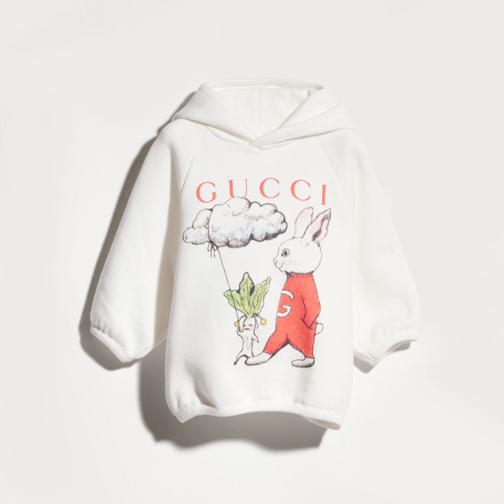 Baby cotton jersey sweatshirt with print