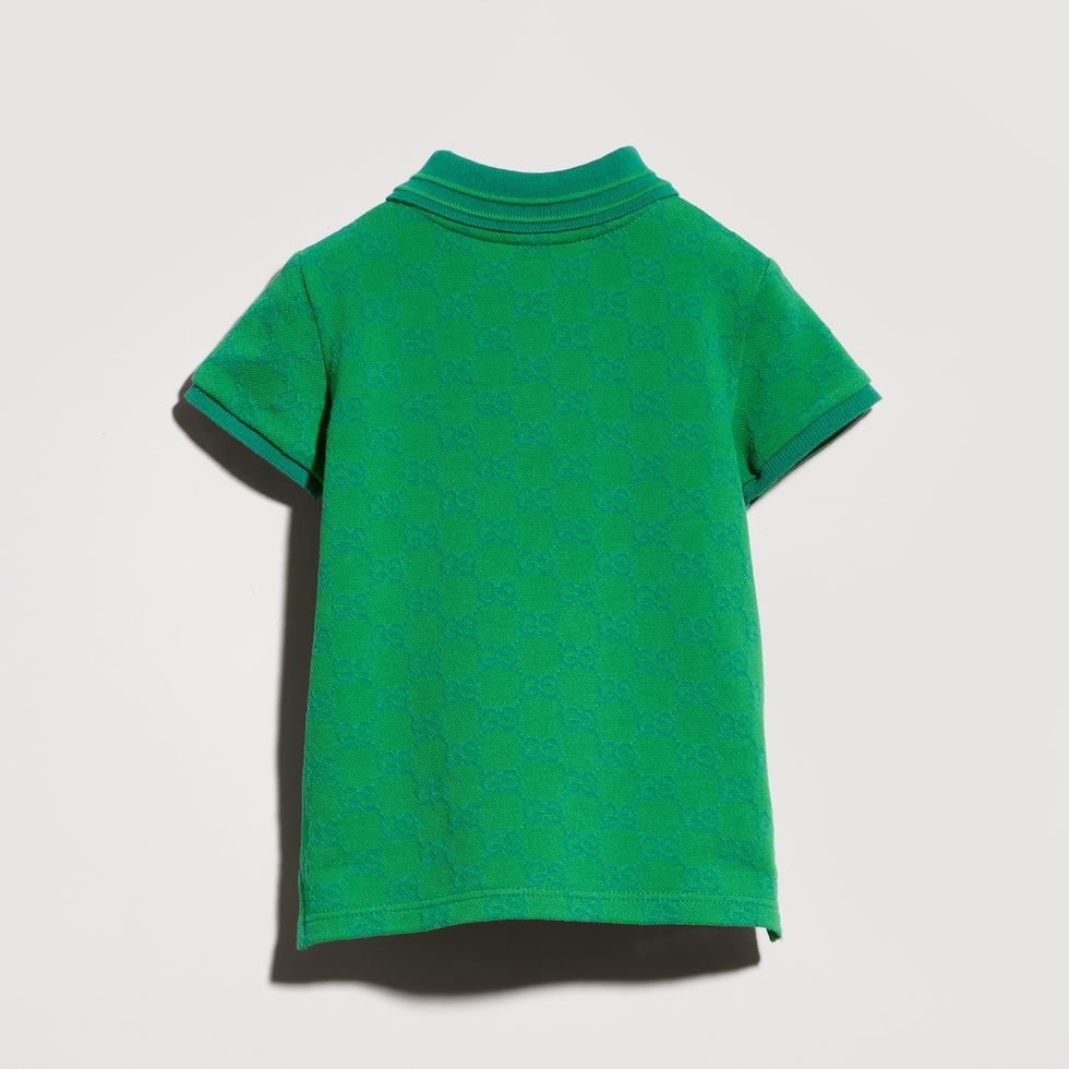 Baby GG cotton polo shirt