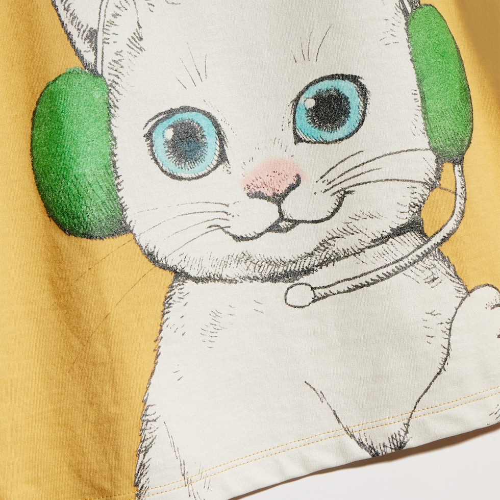 Children's cotton T-shirt with print