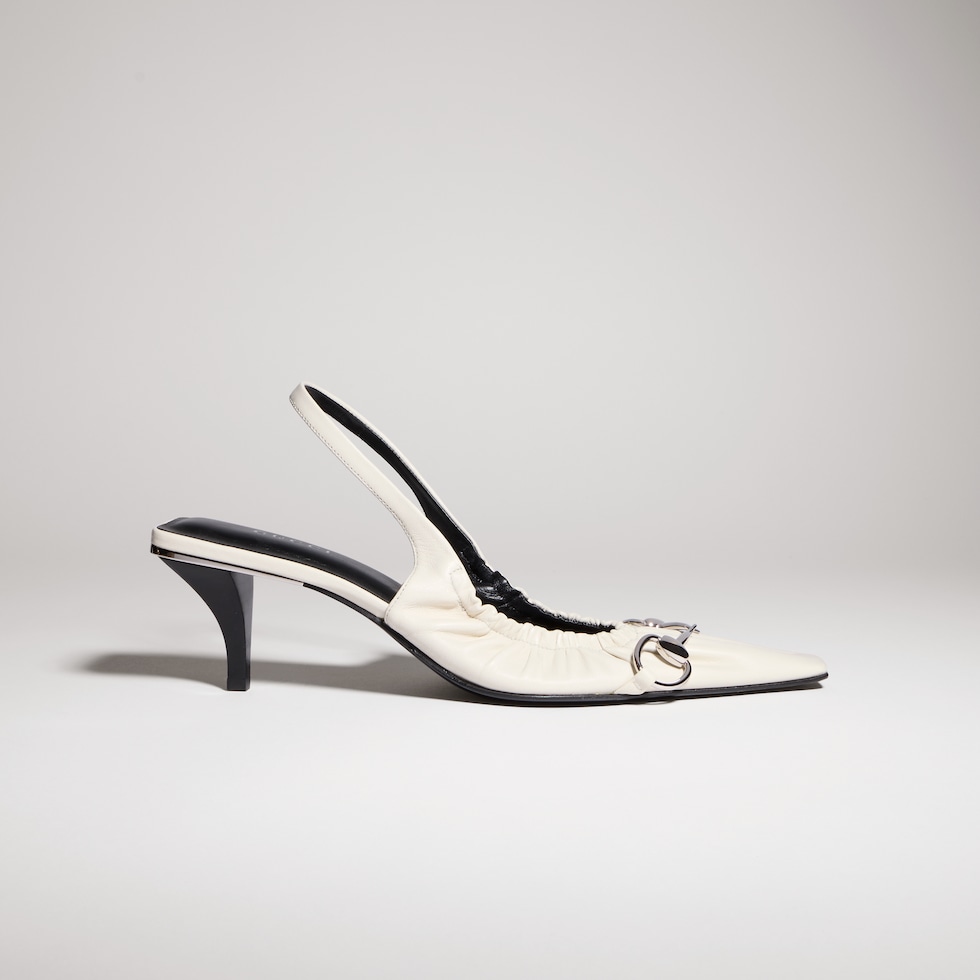 Women's Vittoria slingback pump with elastic