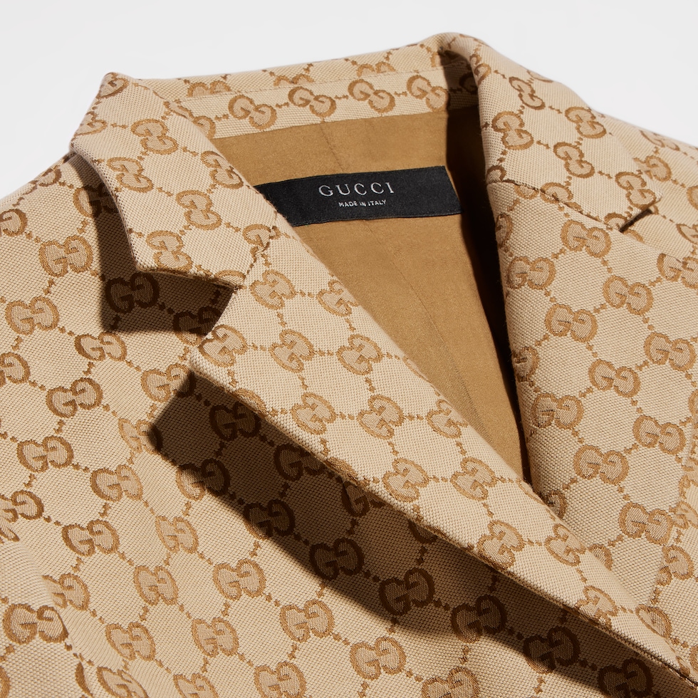 GG cotton canvas jacket
