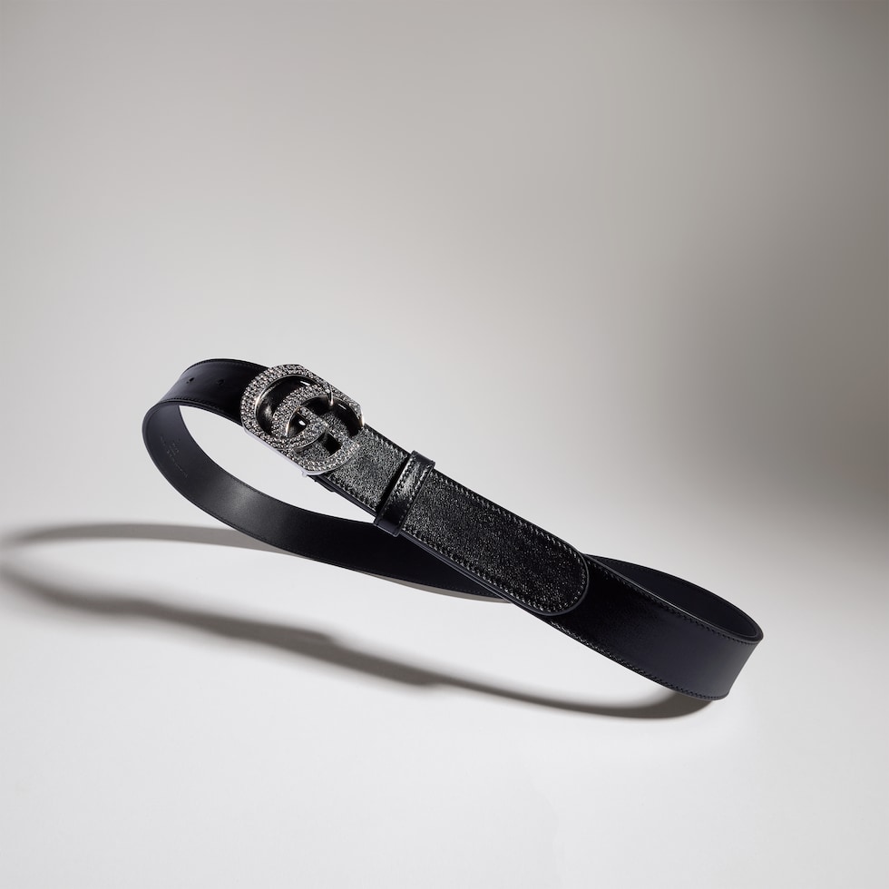 Belt with Double G buckle