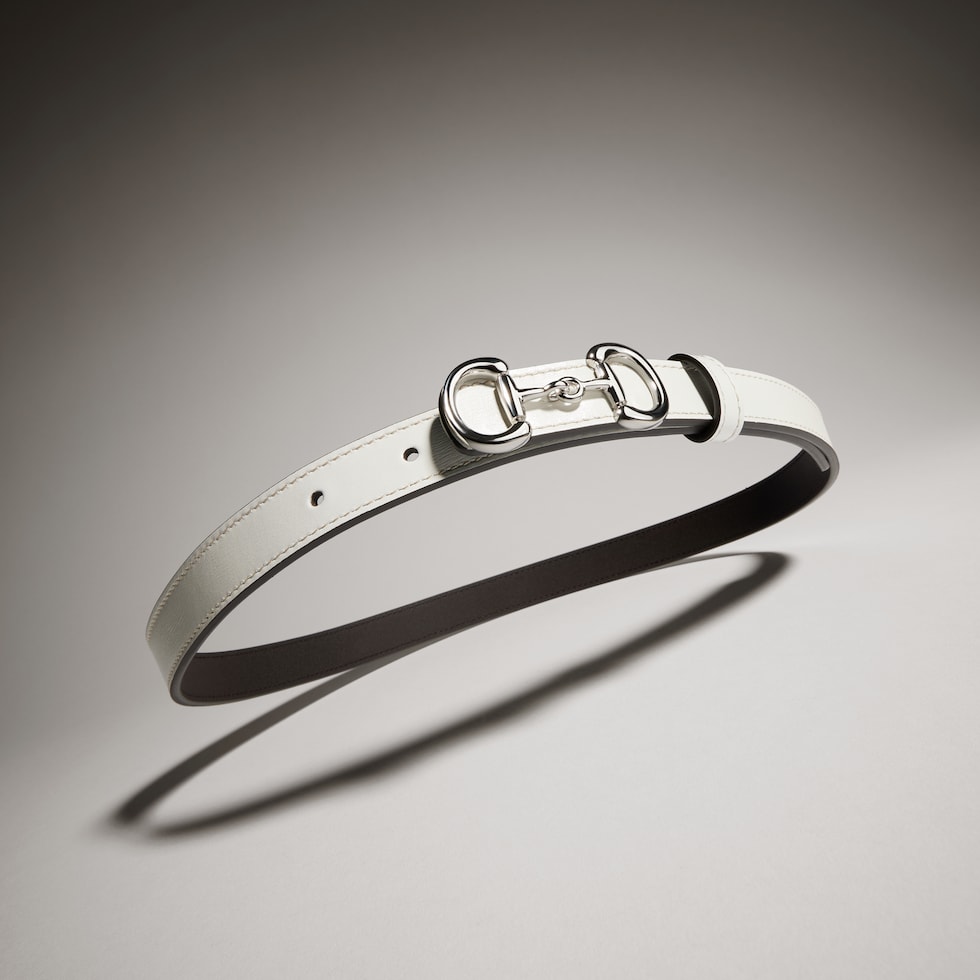 Thin belt with Horsebit buckle