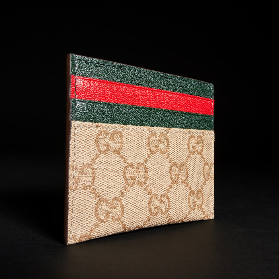 Card case with multicolor slots