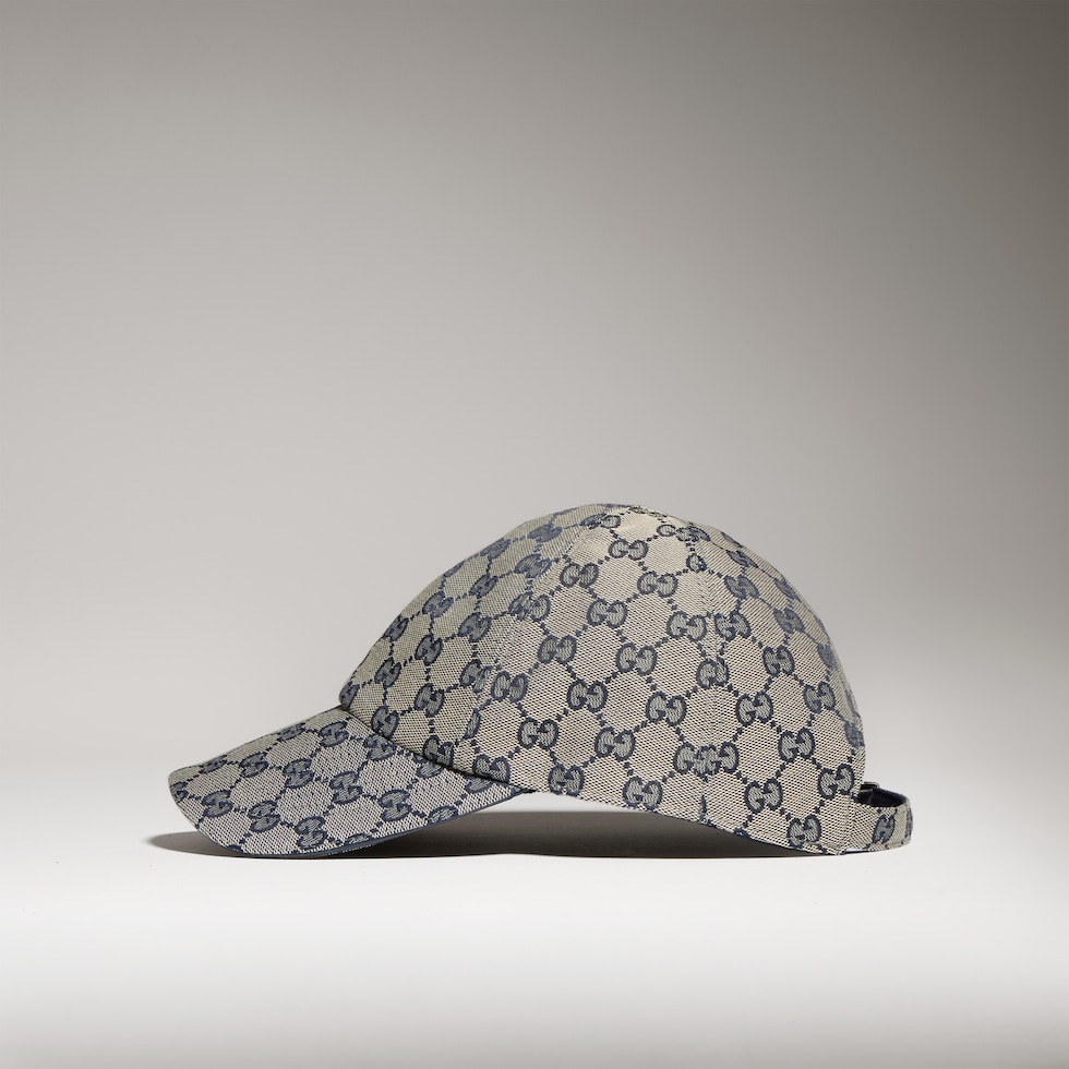 หมวก GG cotton canvas baseball hat