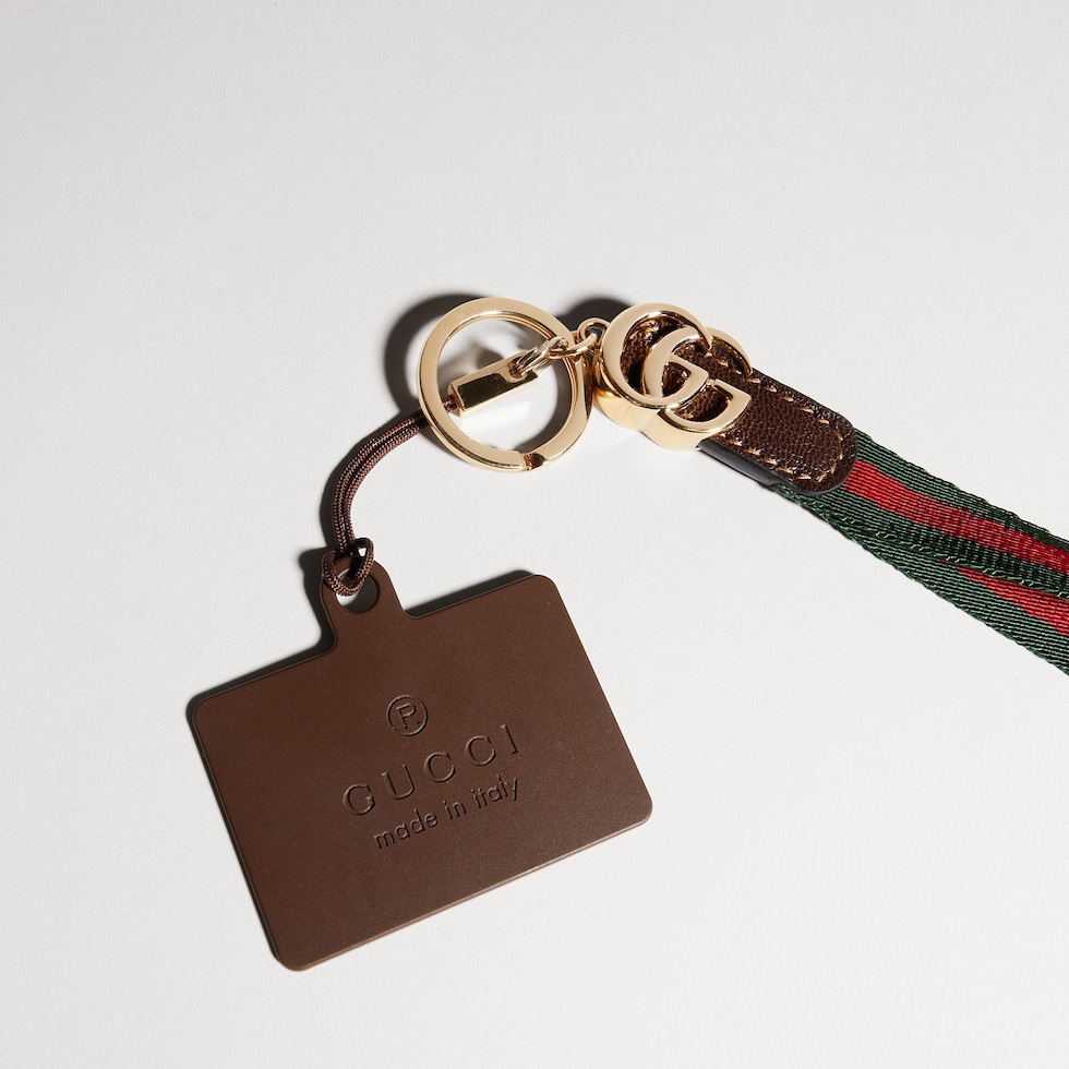 Lanyard phone holder with Web