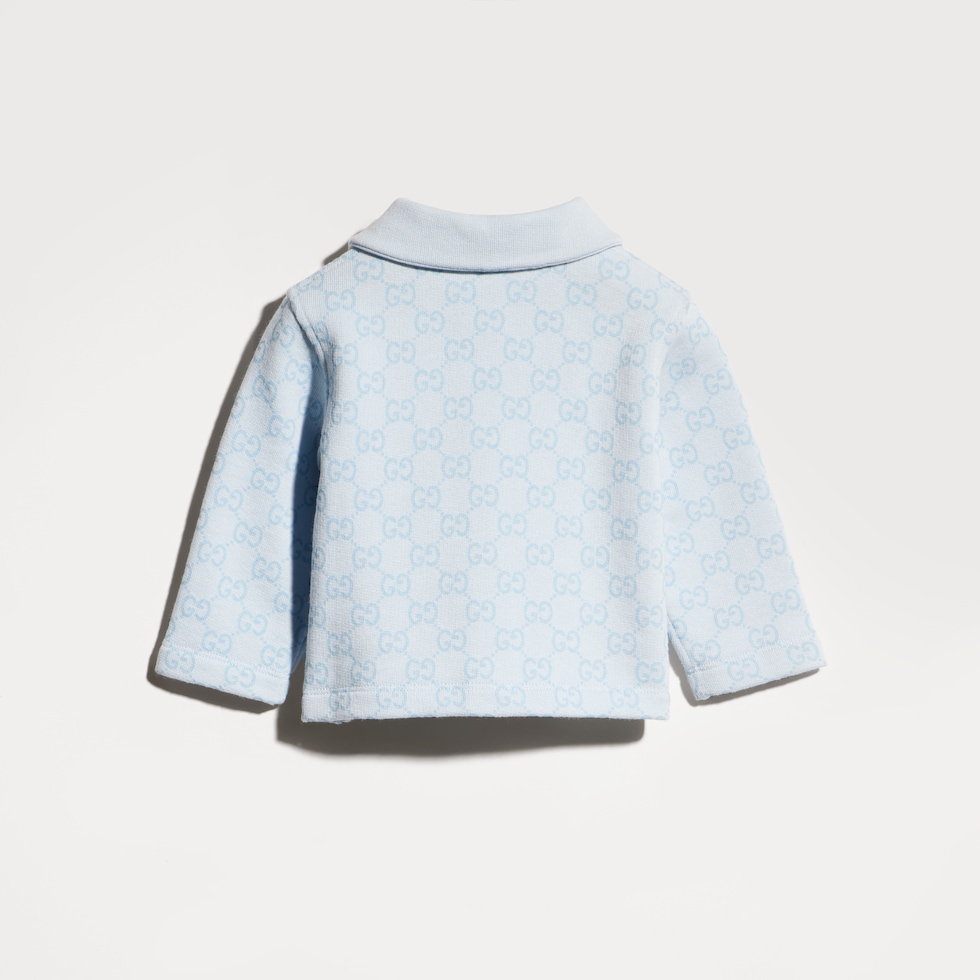 Baby printed cotton cardigan