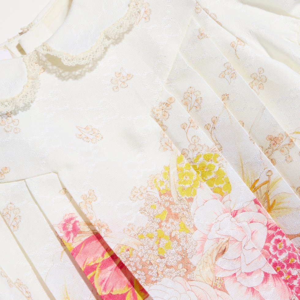 Baby printed GG cotton dress