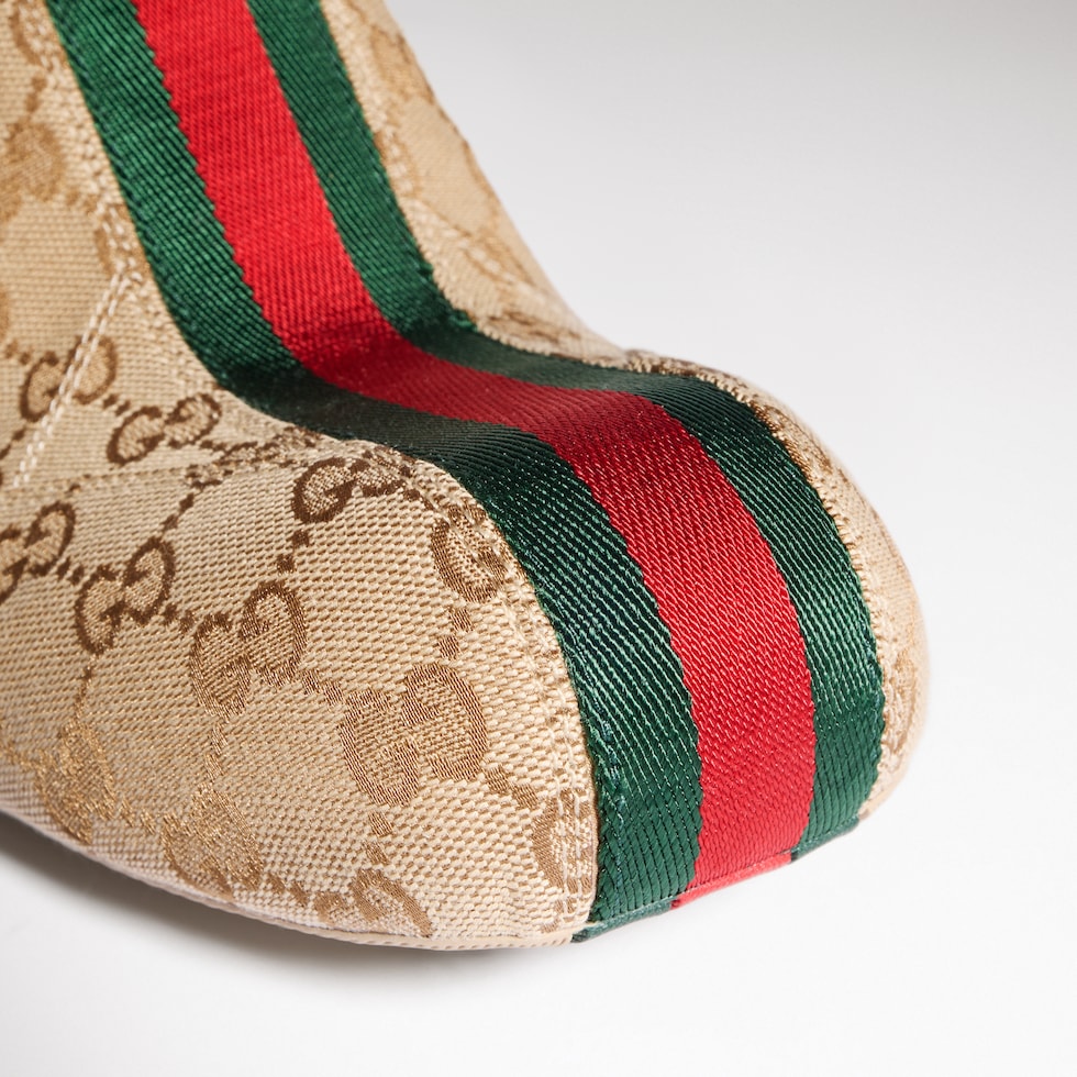 Sneaker alta uomo con nastro Web