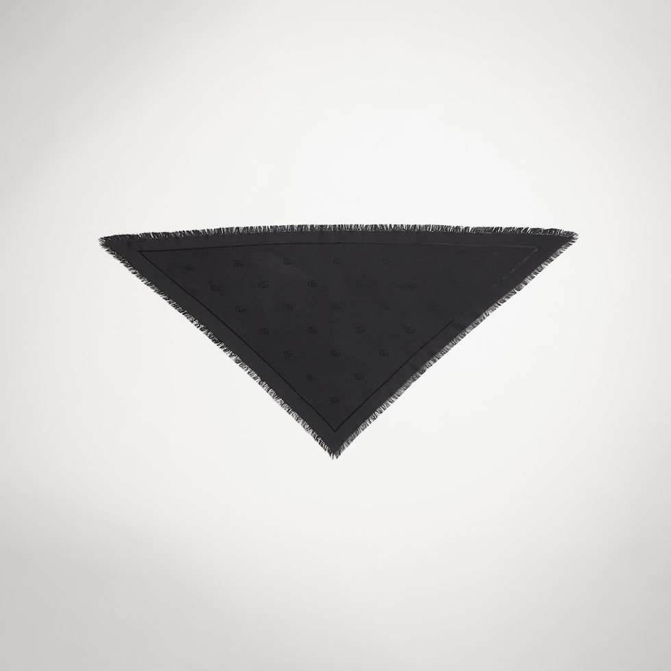 Double G silk wool shawl