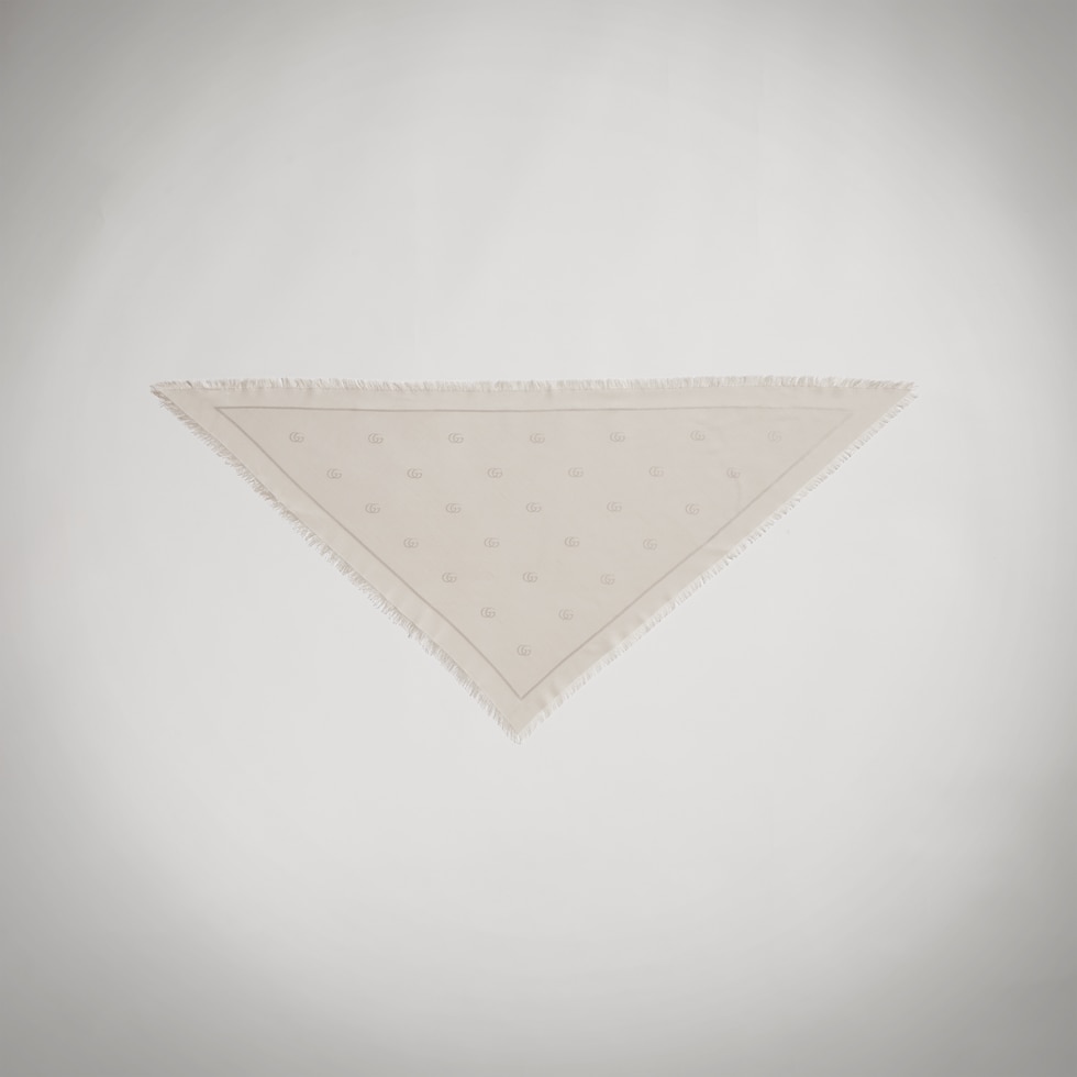 Double G silk wool shawl