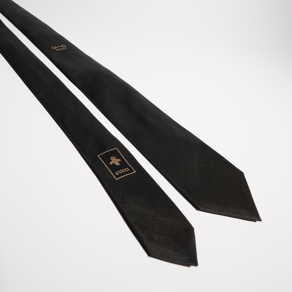 Silk jacquard tie