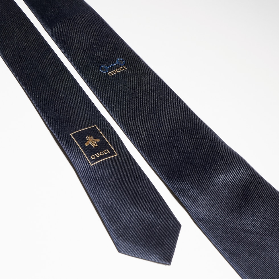 Silk jacquard tie
