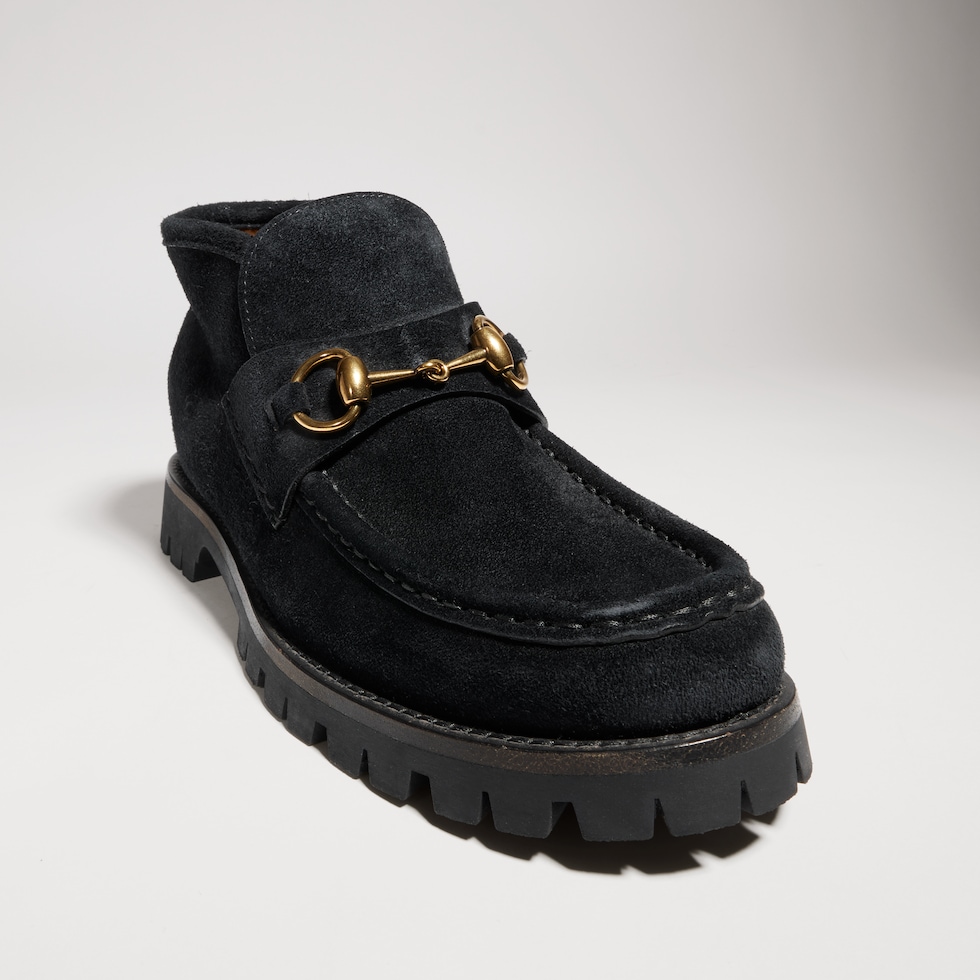 Women's ankle boot with Horsebit
