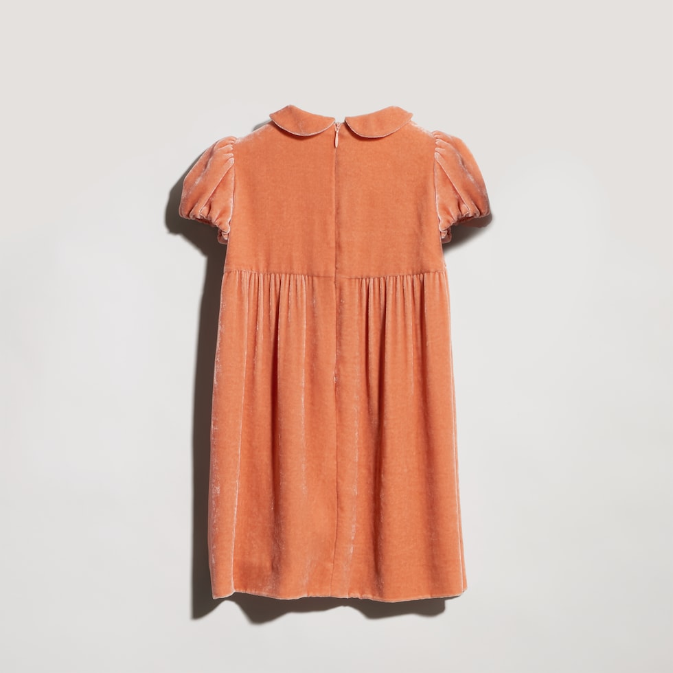 Children's velvet dress