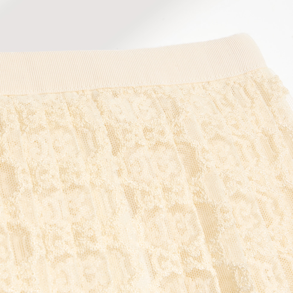 Baby GG tulle froissé skirt