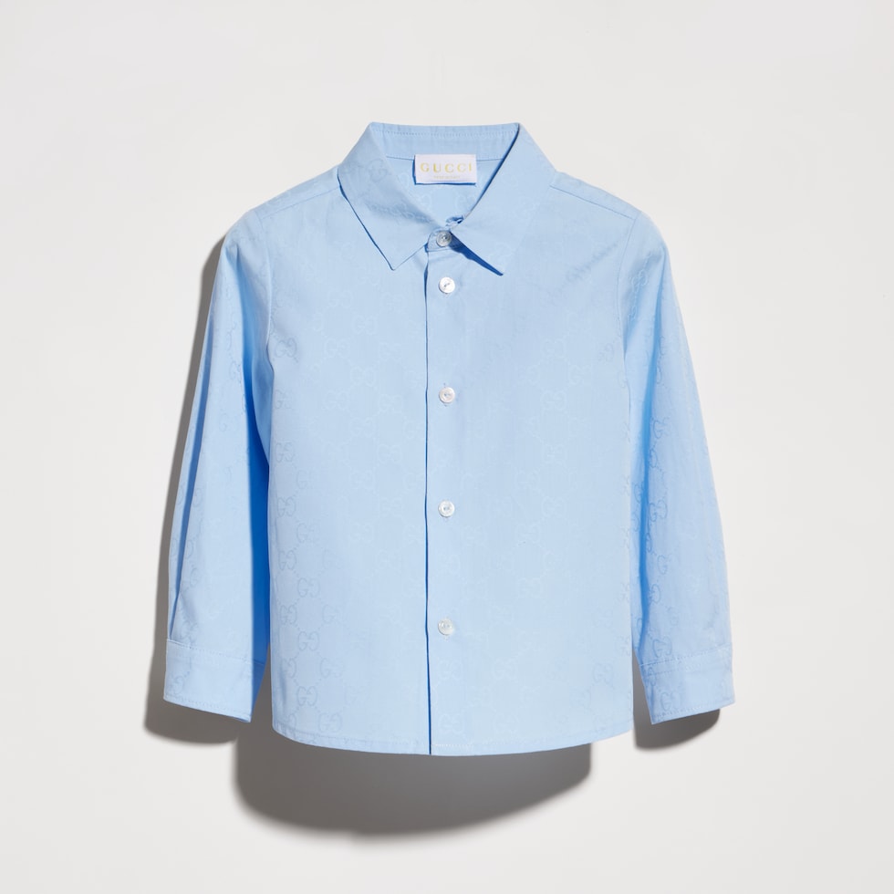 Bebé - Camisa de Popelina con GG para Bebé