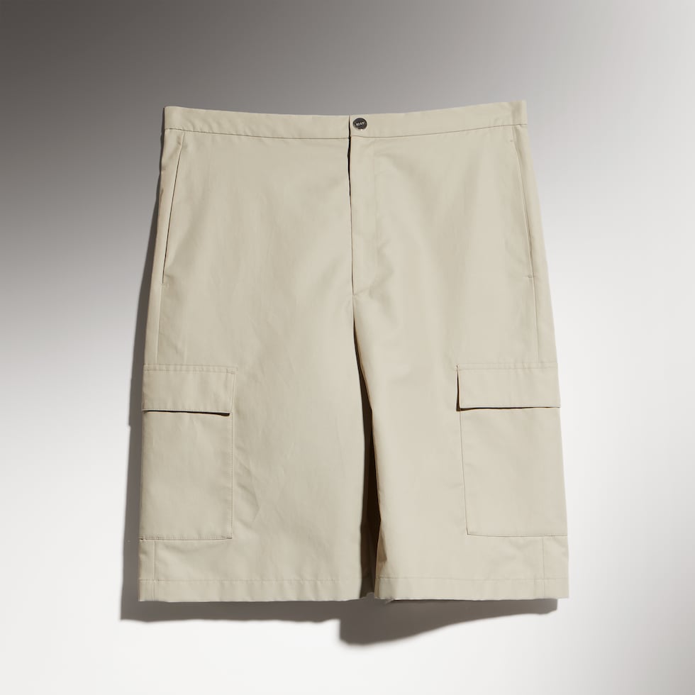 Lightweight cotton nylon twill pants