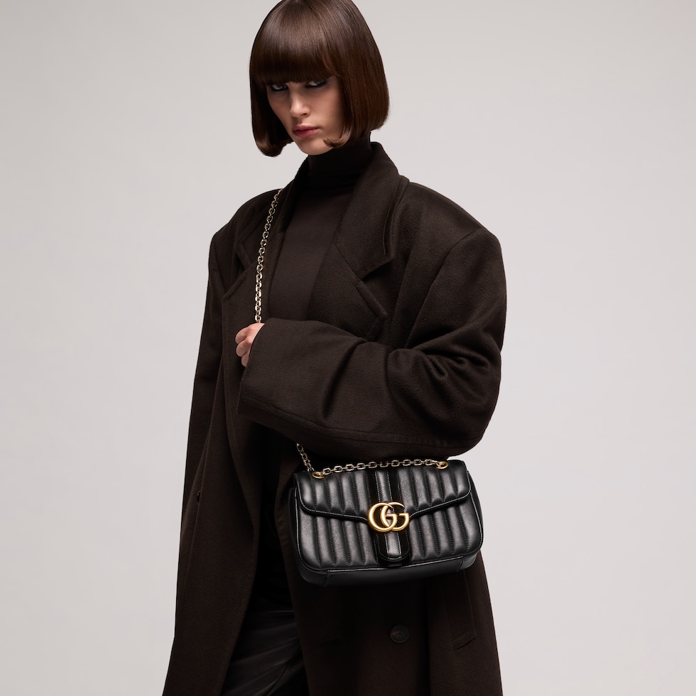 Sac à épaule GG Marmont moyen format