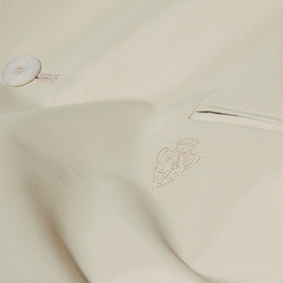 Veste légère en twill de coton et nylon