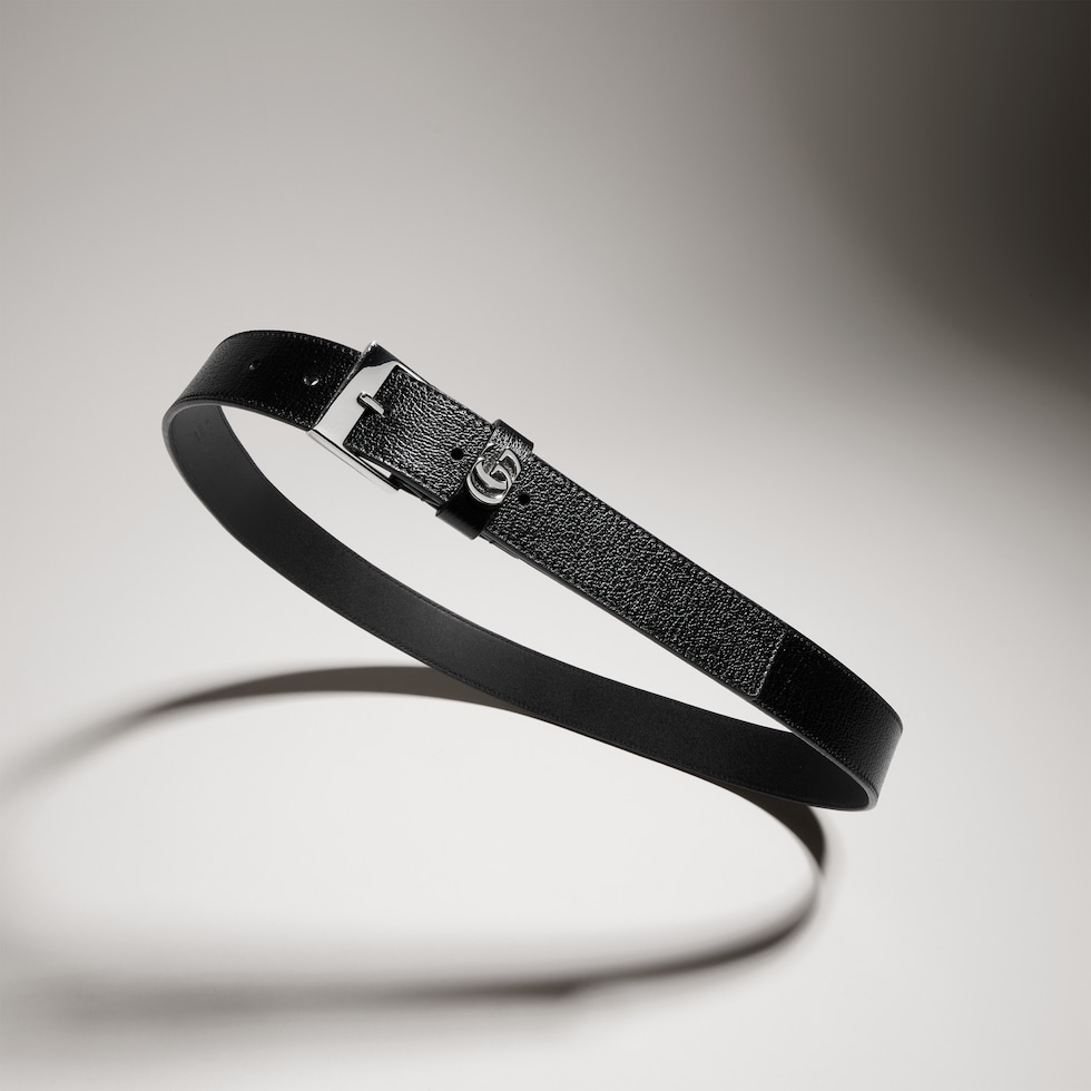 Belt with square buckle