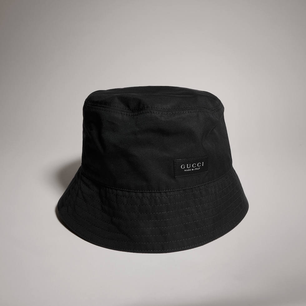Cotton canvas bucket hat