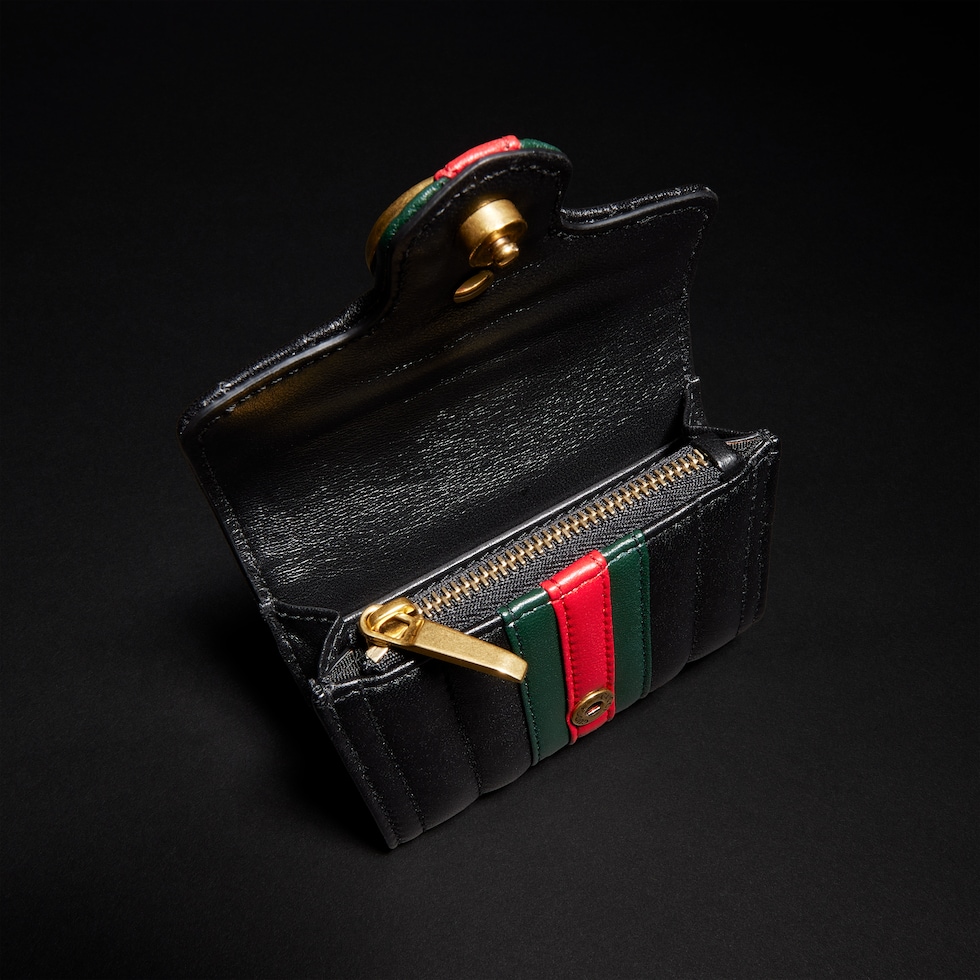 GG Marmont bi-fold card case