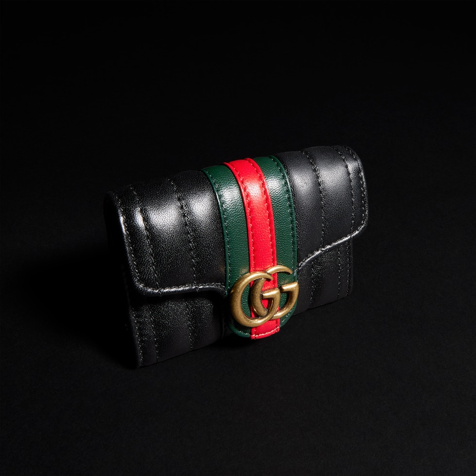 GG Marmont bi-fold card case