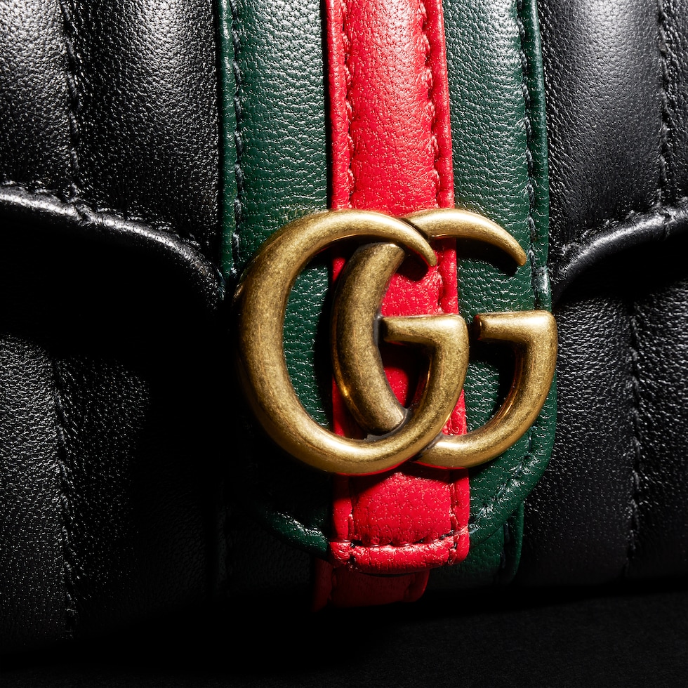 GG Marmont bi-fold card case