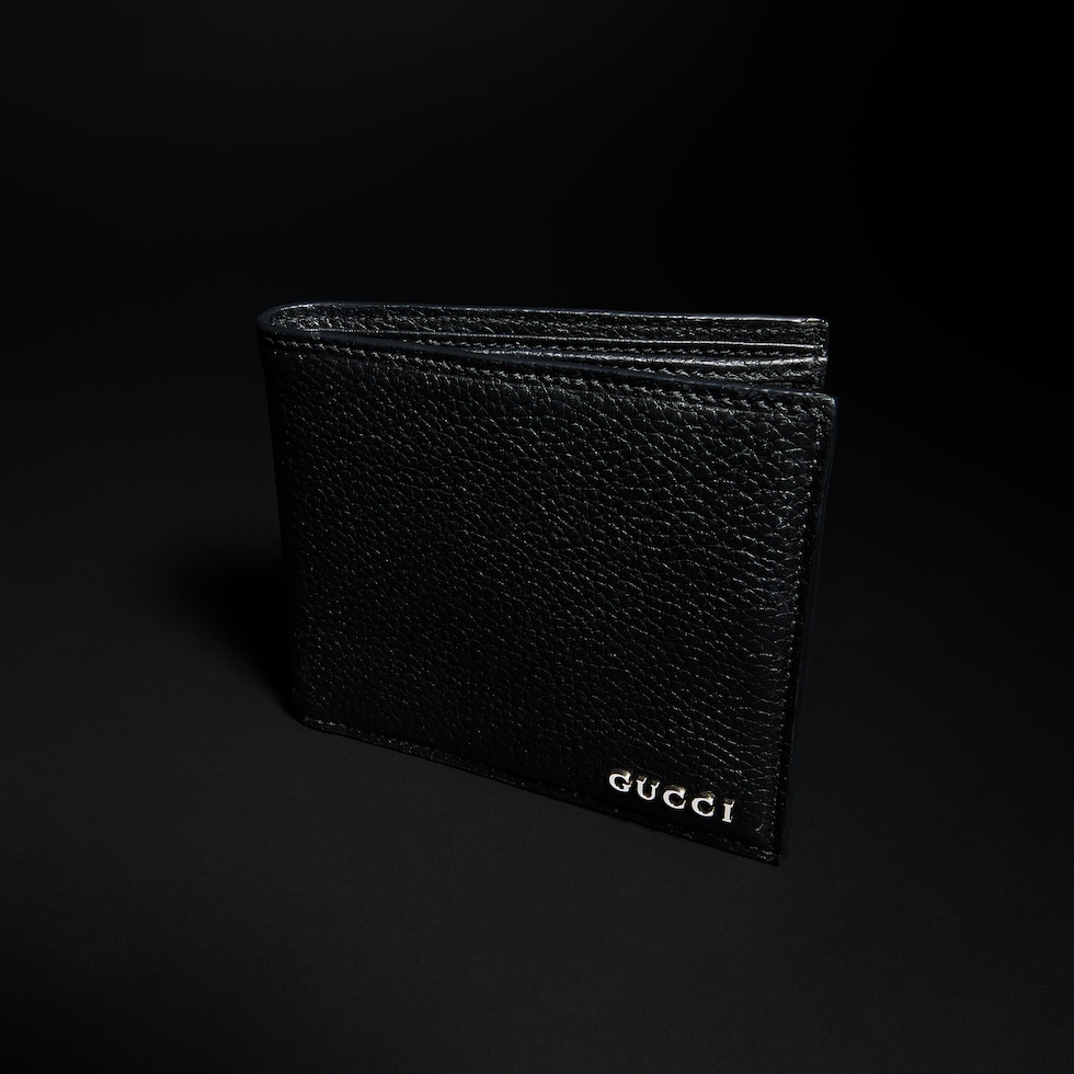 Faltbrieftasche mit Gucci Logo