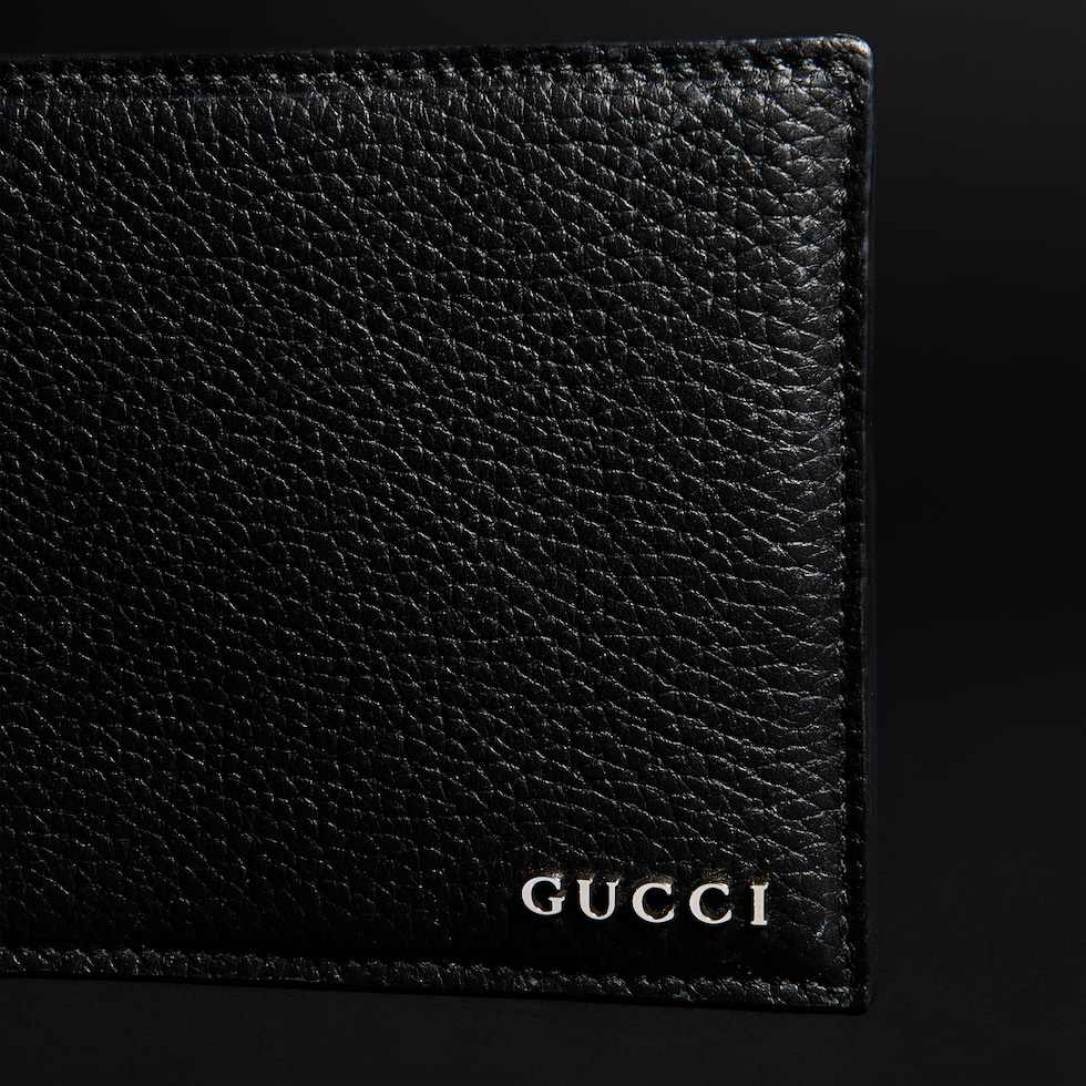 Faltbrieftasche mit Gucci Logo