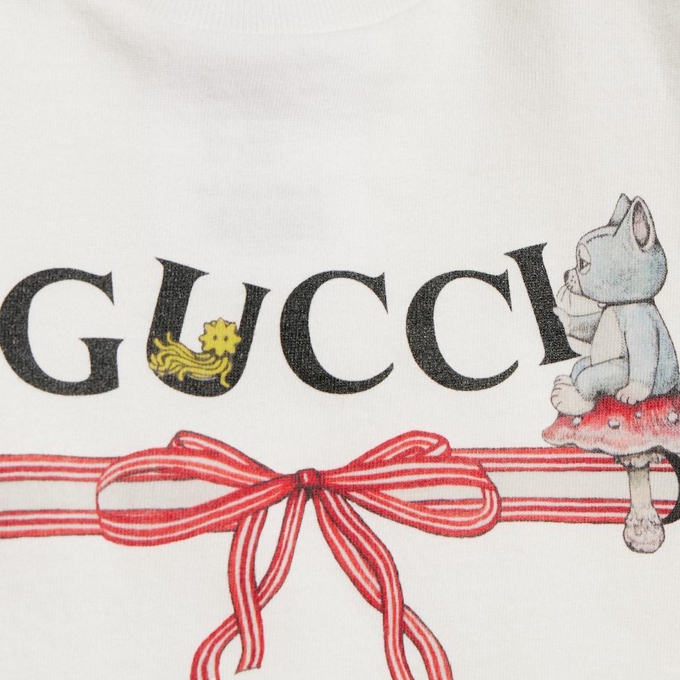〔ベビー〕ヒグチユウコ プリント コットン Tシャツ