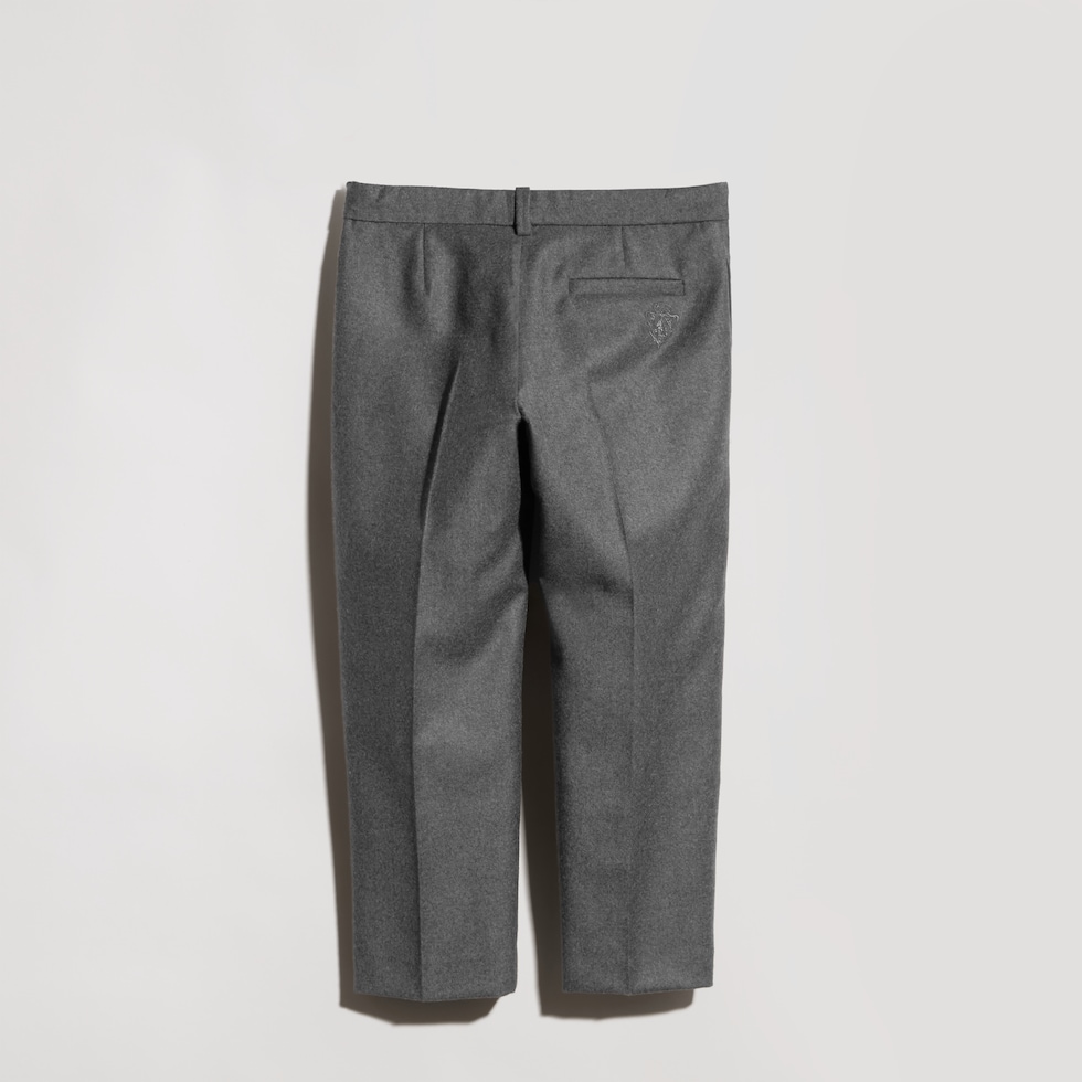 Pantalon pour enfant en flanelle de laine
