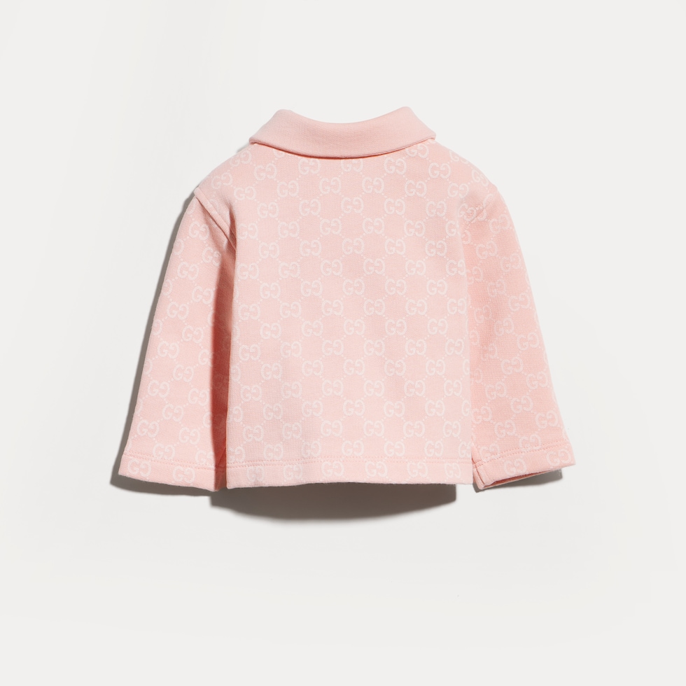 Baby printed cotton cardigan