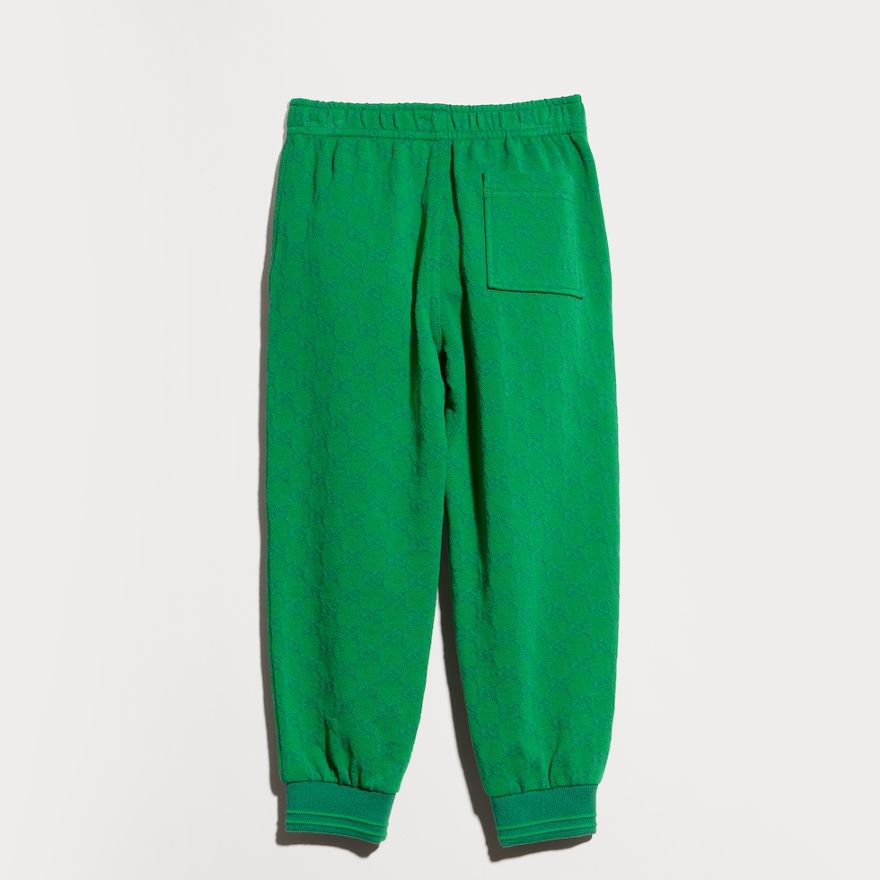Pantalon pour enfant en coton à motif GG