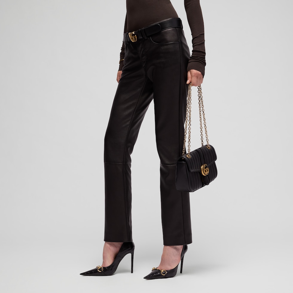 Pantalone in morbida nappa