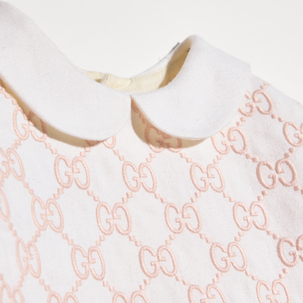 Baby cotton and wool dress