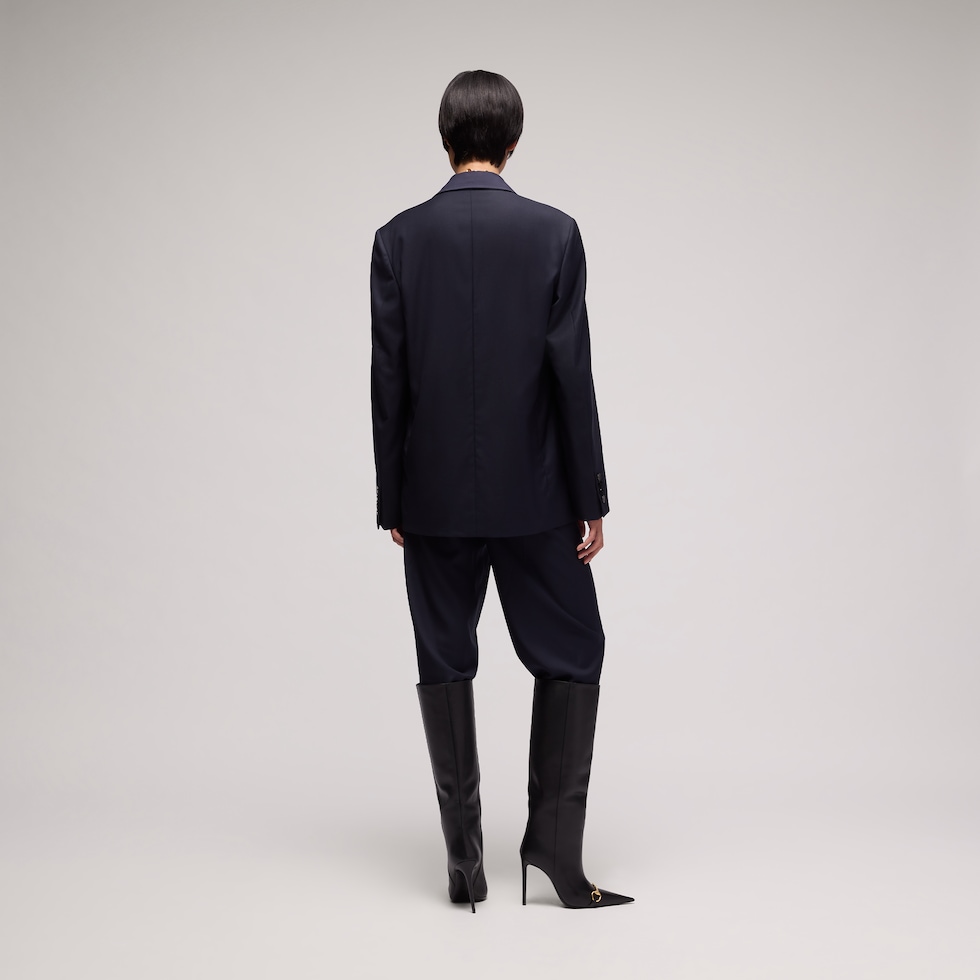 Light wool pants