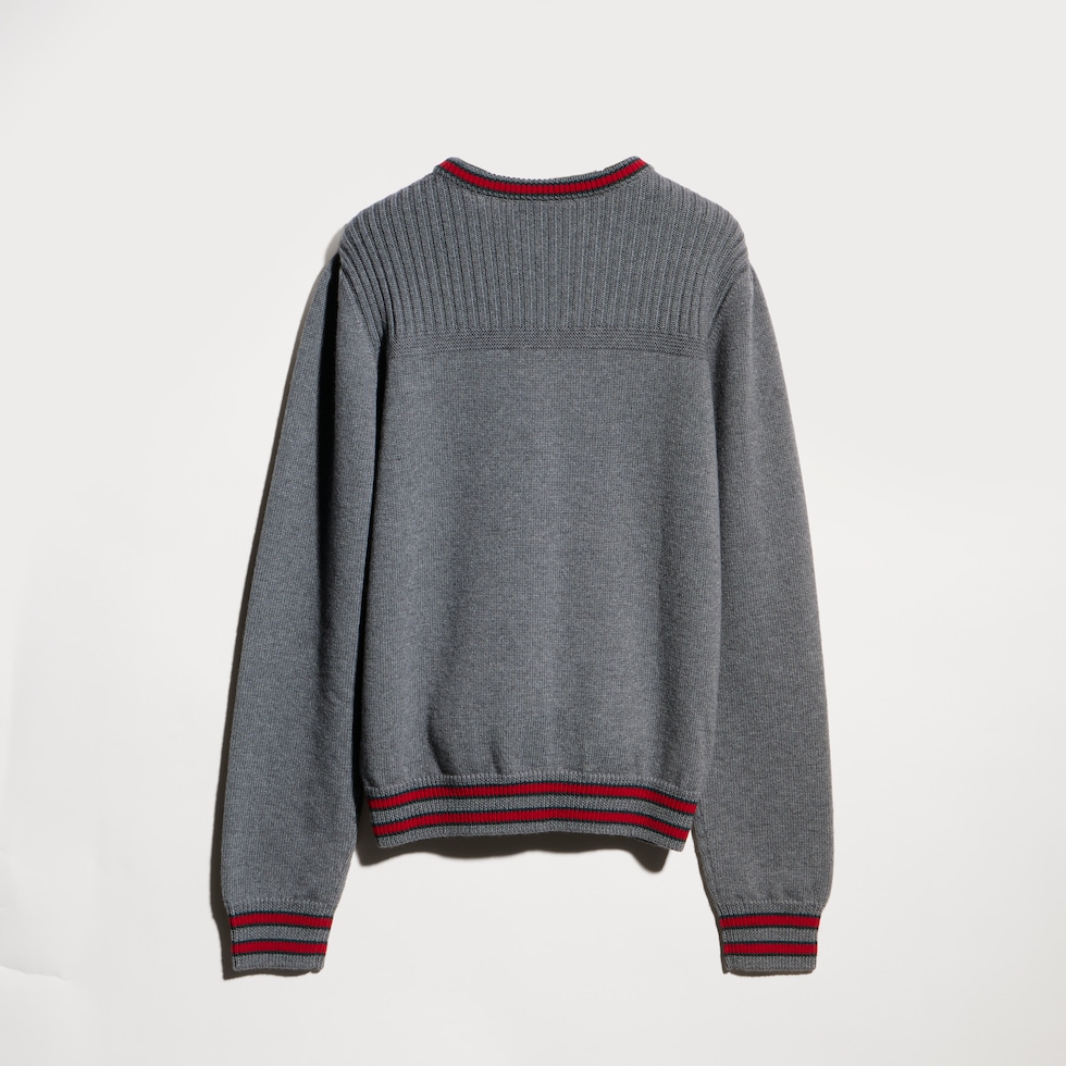 Kinder-Cardigan aus Wolle