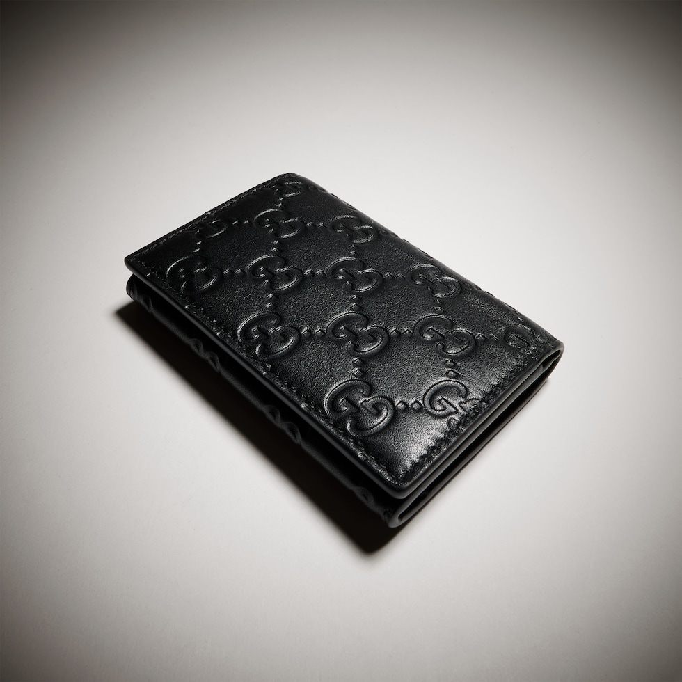 GG Emblem card case