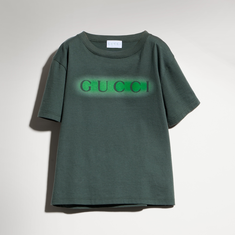 Children's cotton T-shirt with print