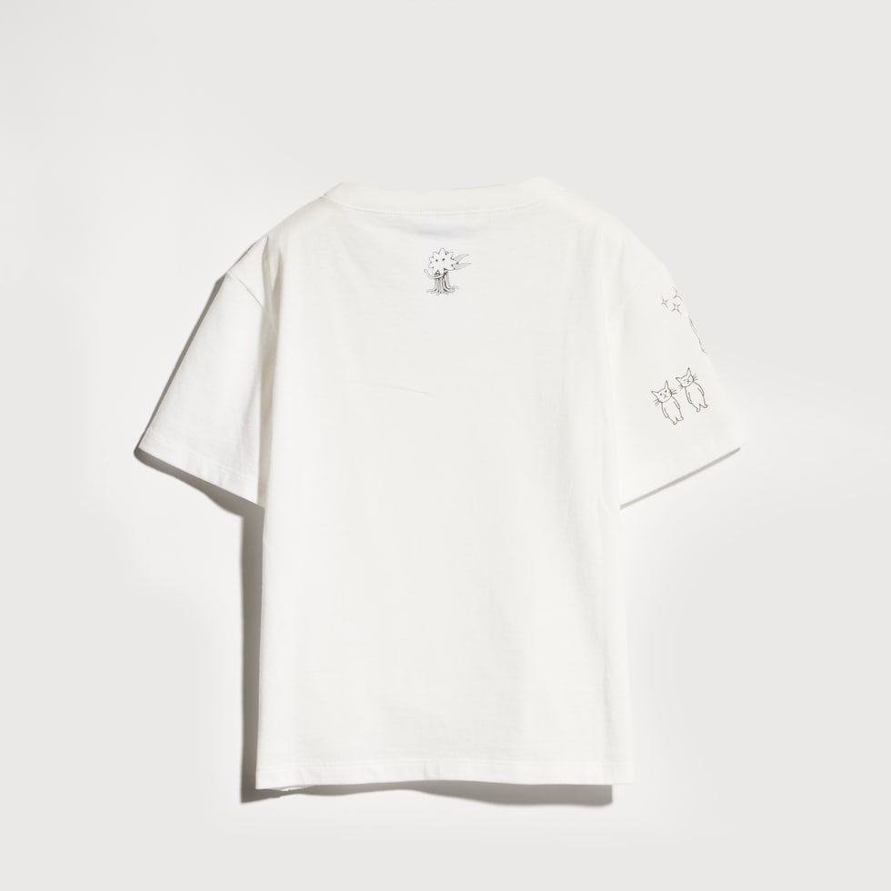 Children's cotton T-shirt with print