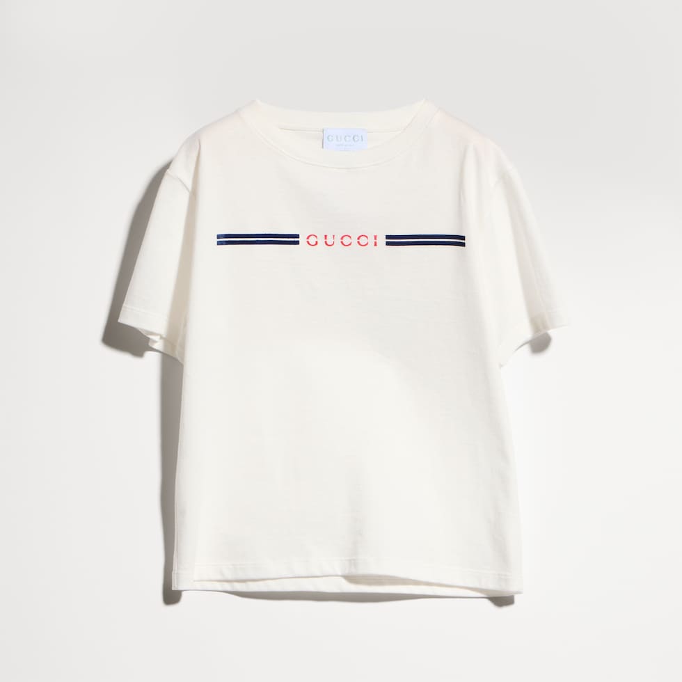 T-shirt pour enfant en coton avec imprimé